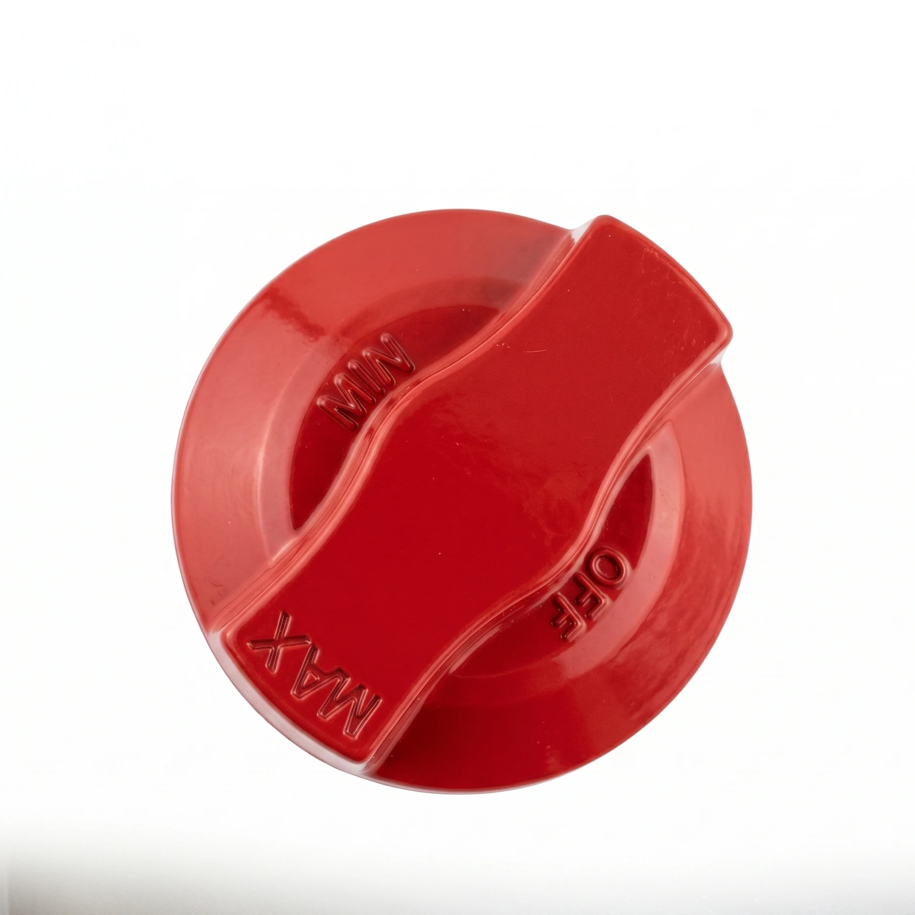 Perilla roja repuesto para equipamiento gastronómico Bravoinox