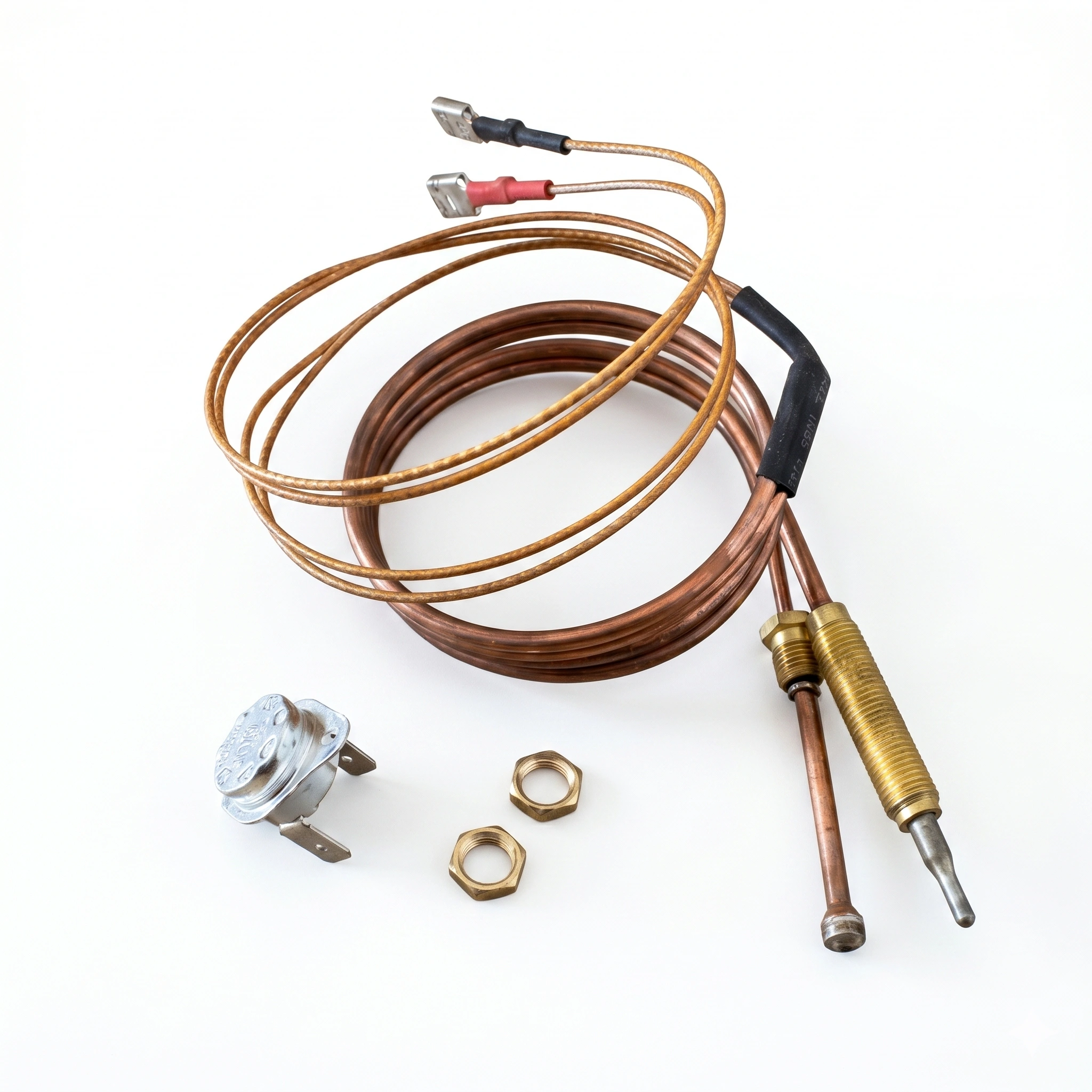 Termocupla bífida repuesto de seguridad para equipamiento a gas Bravoinox
