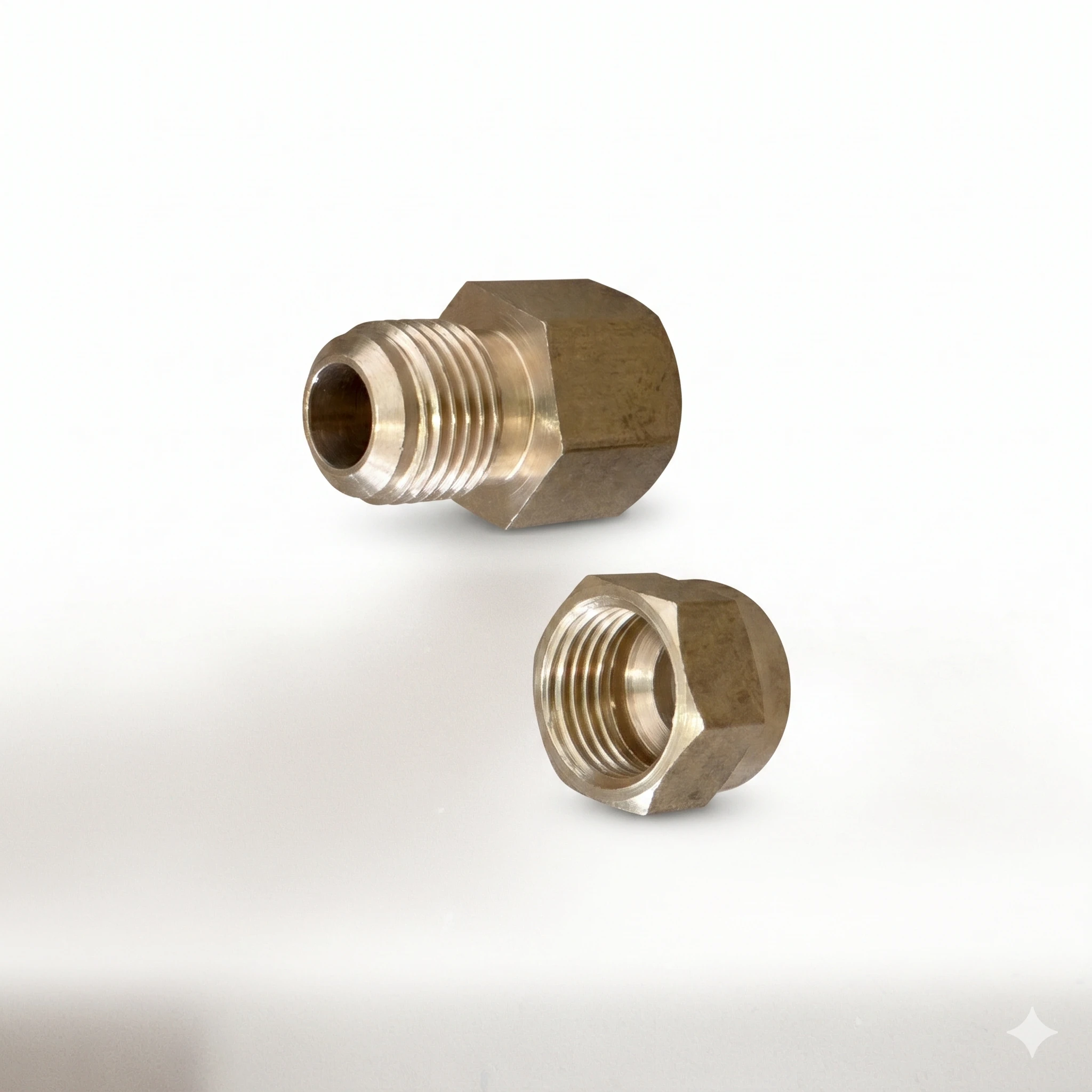 Inyector bajada de bronce repuesto para gas Bravoinox