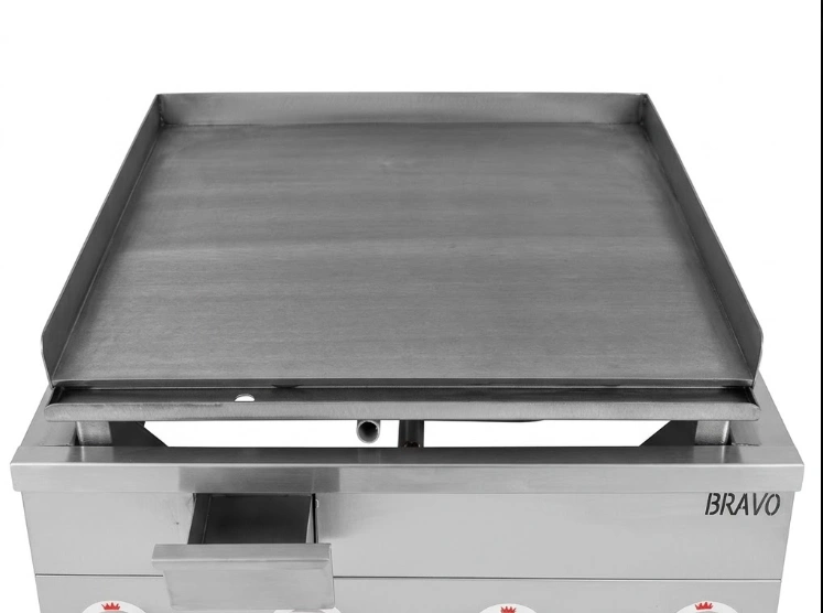 Lonchera industrial acero inoxidable plancha churrasquera baño maría Bravoinox