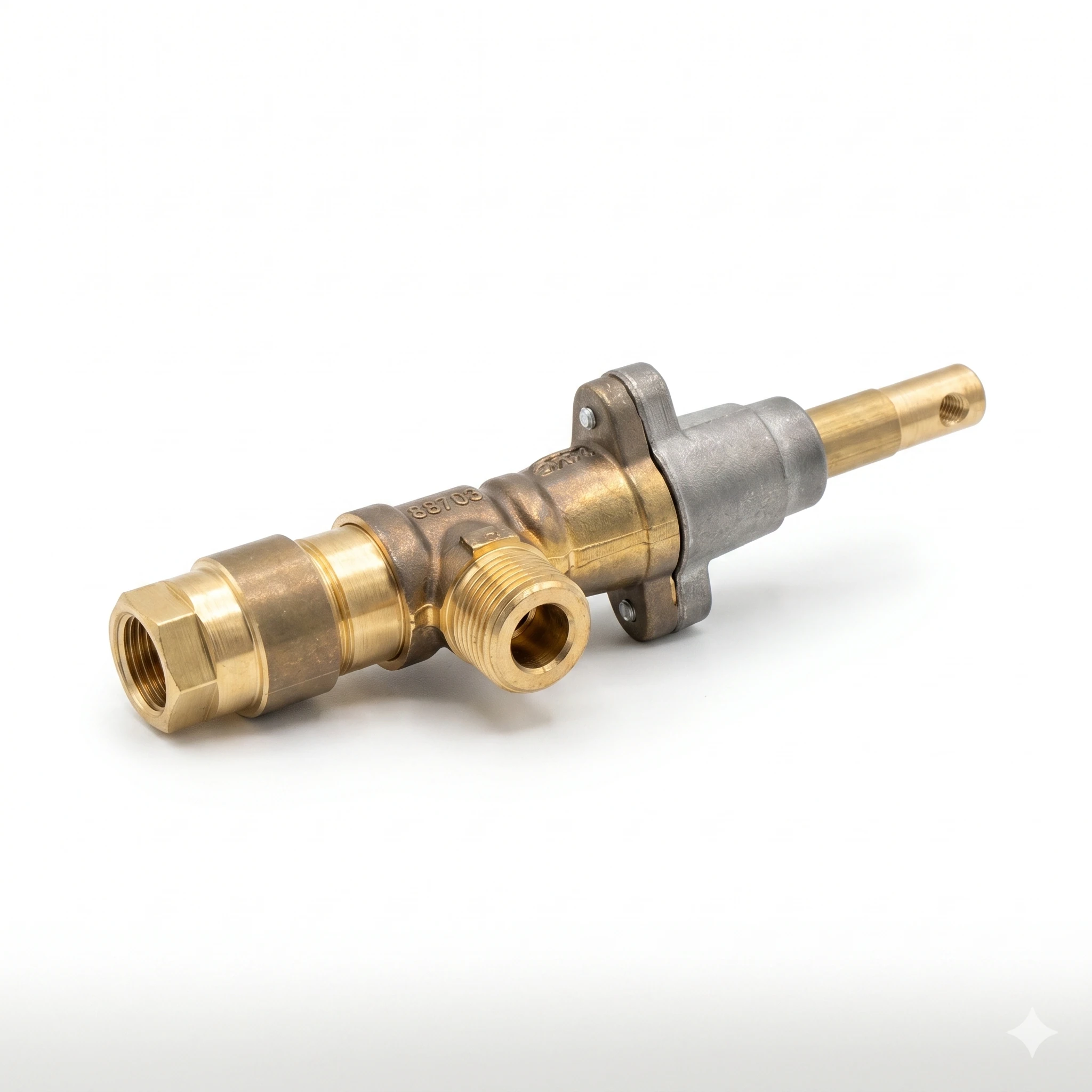 Llave italiana con seguro repuesto para gas Bravoinox