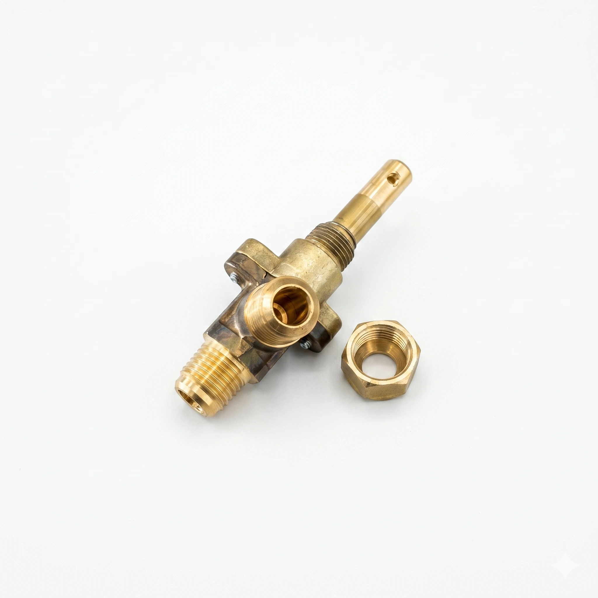 Llave italiana simple repuesto para gas Bravoinox